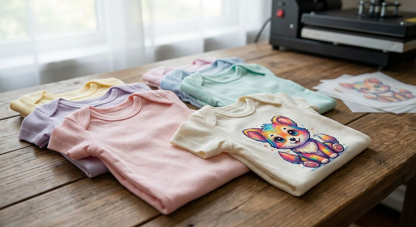 Best DTF transfers for baby and toddler onesies