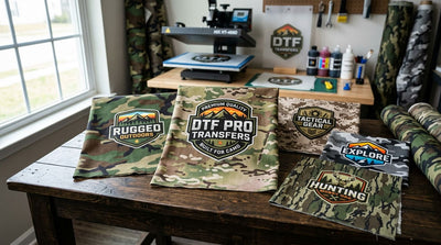 Best DTF transfers for camo fabric