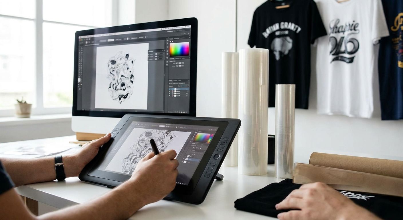 How to design artwork for DTF transfers