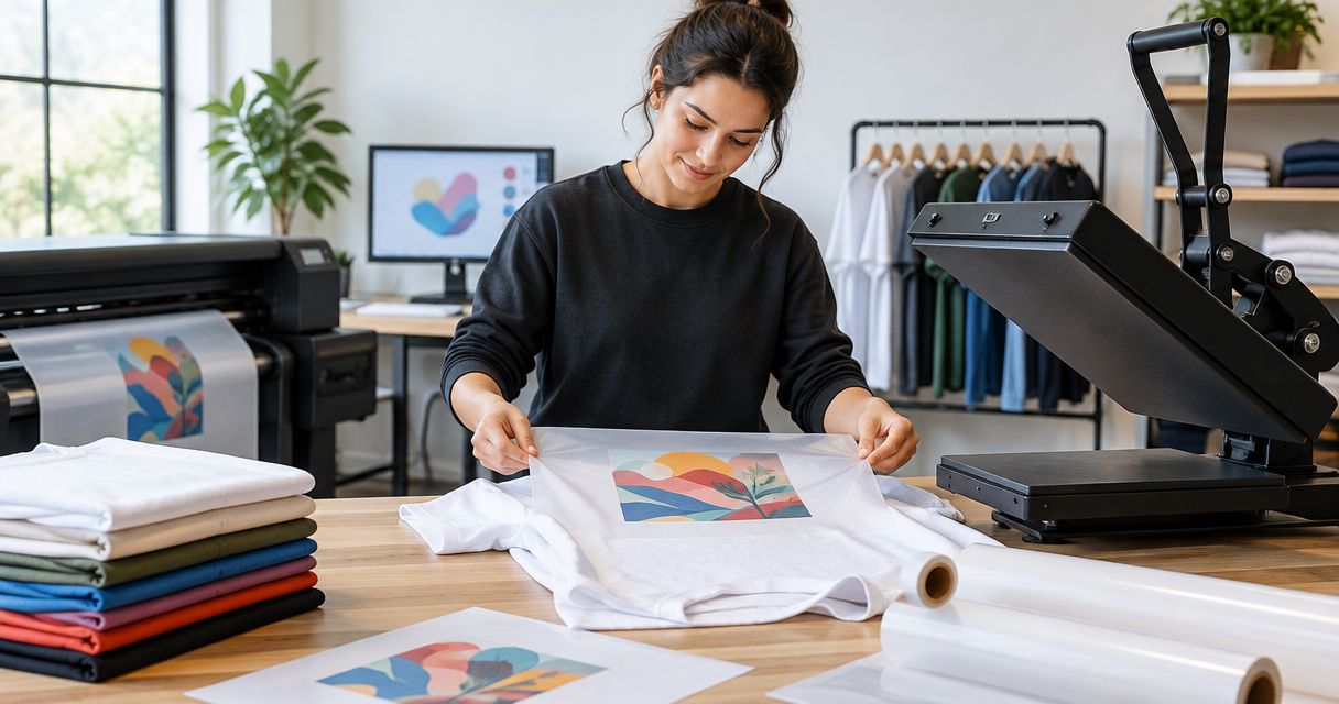 Blank apparel to finished DTF merch: 2026 workflow