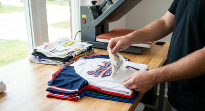 Custom DTF transfers for youth sports teams
