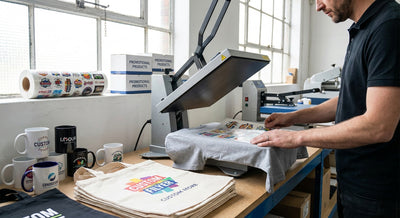 Custom DTF transfers for promotional product companies