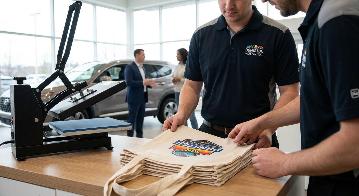 DTF transfers for car dealerships