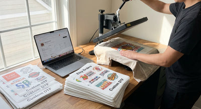 Custom DTF transfers for Etsy sellers