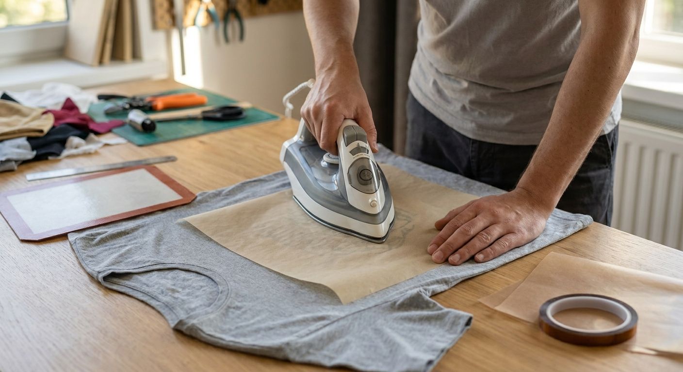 How to apply DTF transfers without a heat press