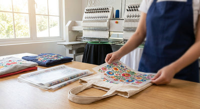 DTF transfers for embroidery businesses