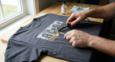 How to remove DTF transfers from shirts