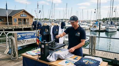 DTF transfers for marinas and boating clubs