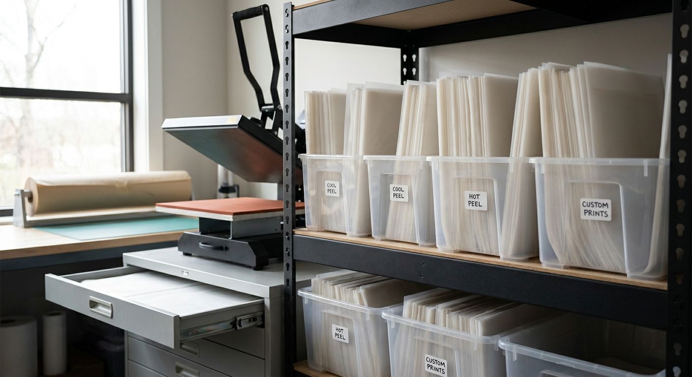How to store ready-to-press DTF transfers