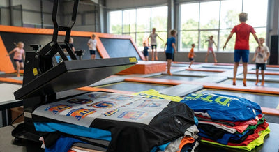 DTF transfers for trampoline parks