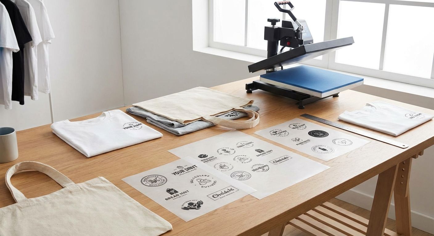 Best DTF transfer sizes for small business logos