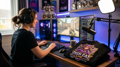 DTF transfers for Twitch streamer merch