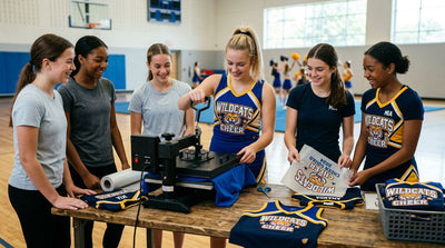 DTF transfers for cheerleading squads
