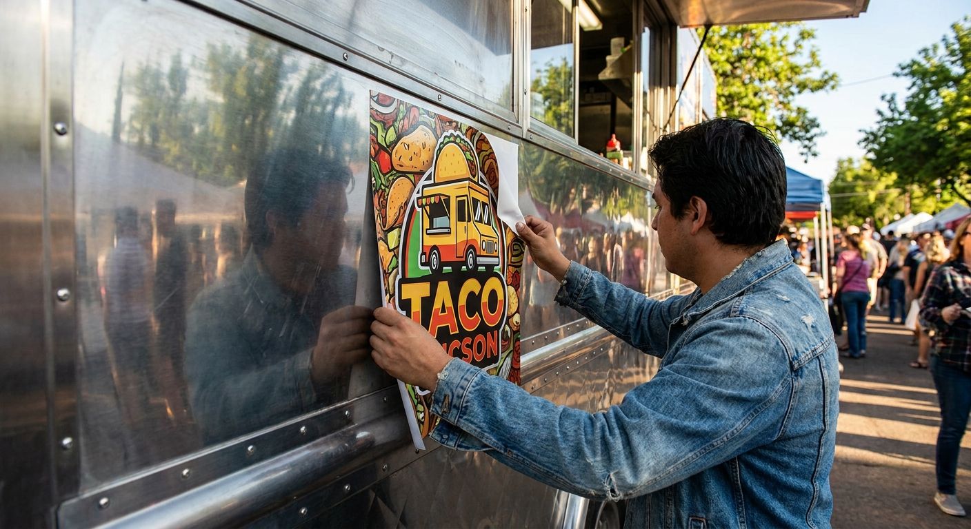 DTF transfers for food truck businesses