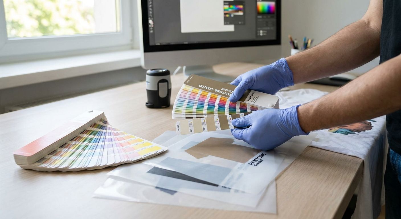 How to match Pantone colors for DTF transfer printing