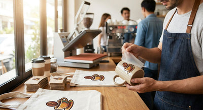 DTF transfers for coffee shops and cafes