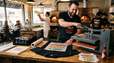 DTF transfers for pizzerias